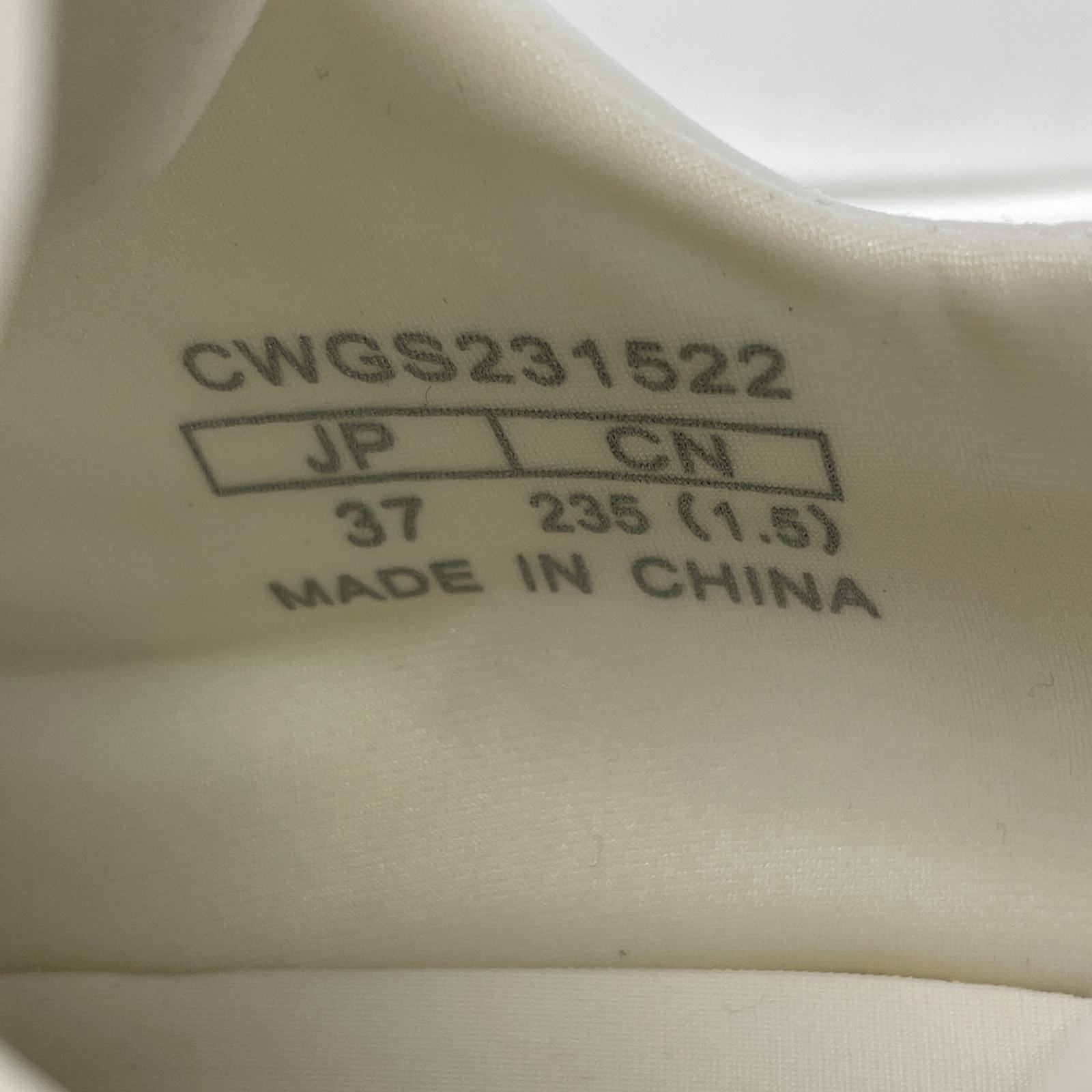 シューズ CELFORD ローカットスニーカー 白 37 ホワイト