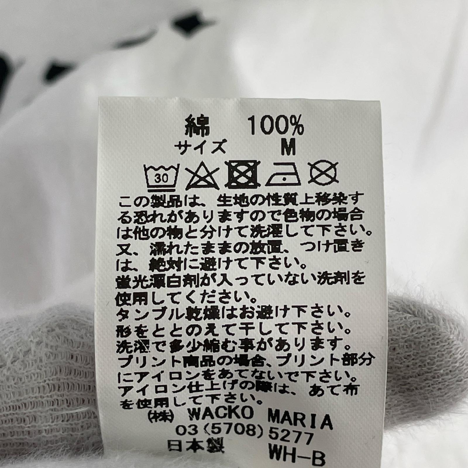 半袖Tシャツ WACKO MARIA 半袖Tシャツ・カットソー M ホワイト