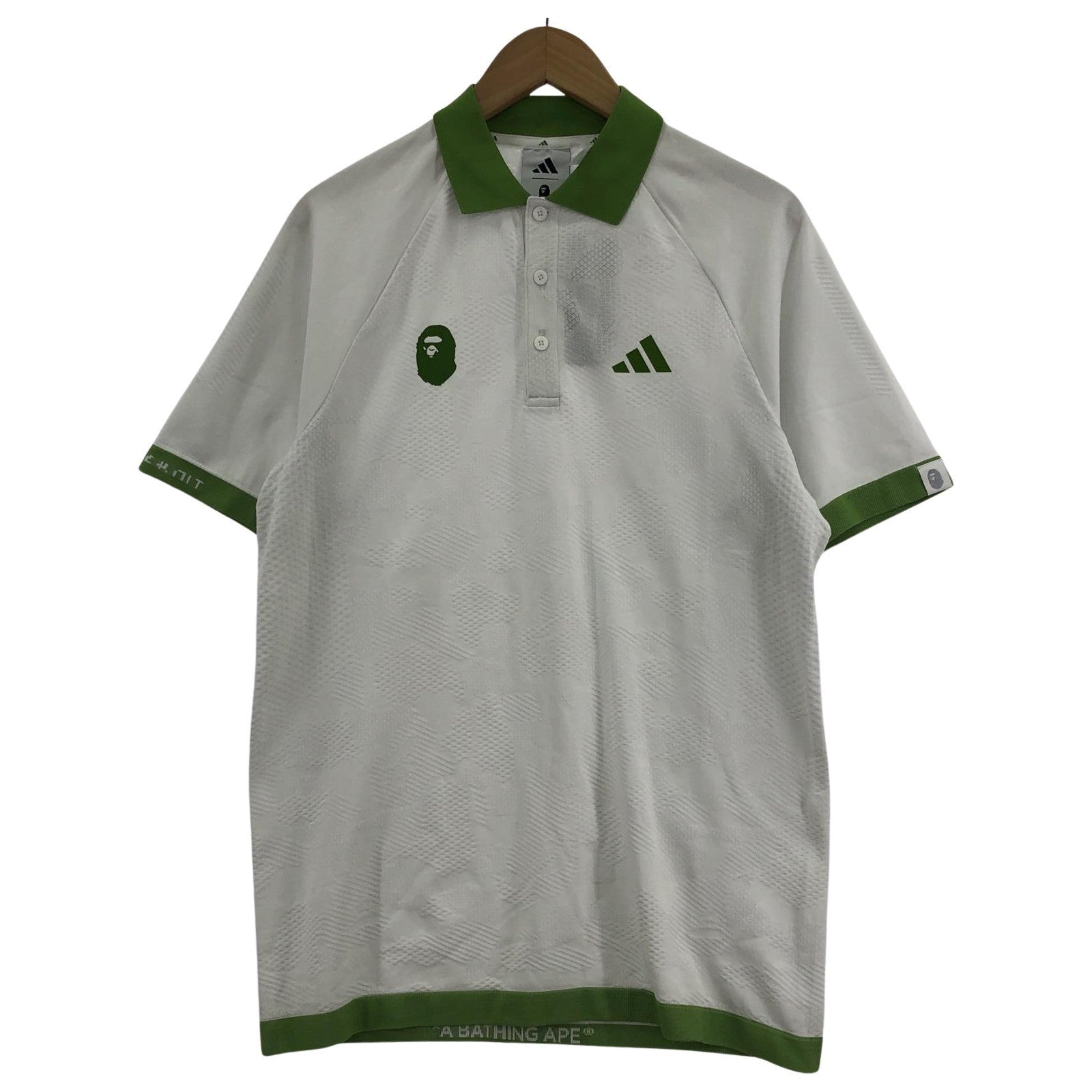 ポロシャツ ×A BATHING APE Golf Relaxed Fit Polo ホワイト