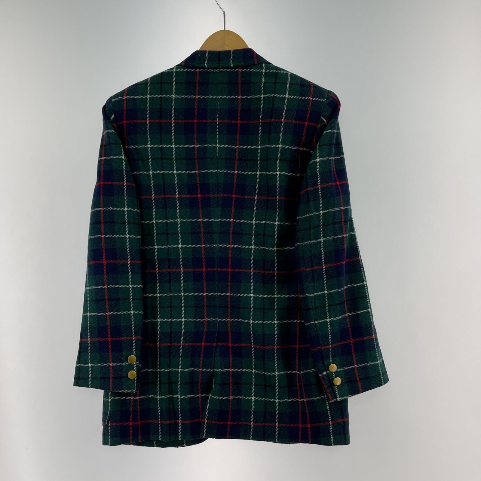 ジャケット 60s 段返り Kent exclusive ウールジャケット チェック柄 マルチカラー