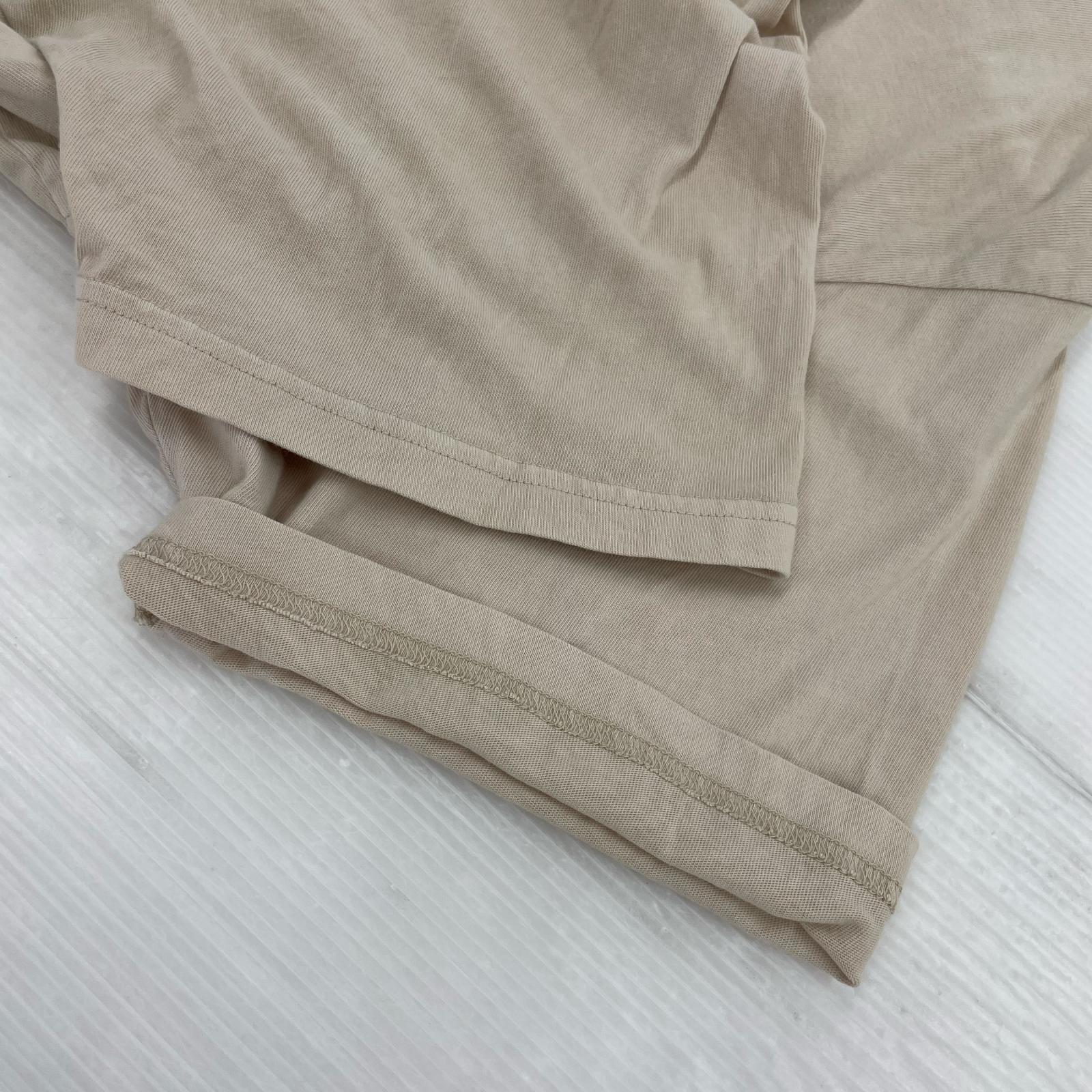半袖Tシャツ ベージュ ベージュ