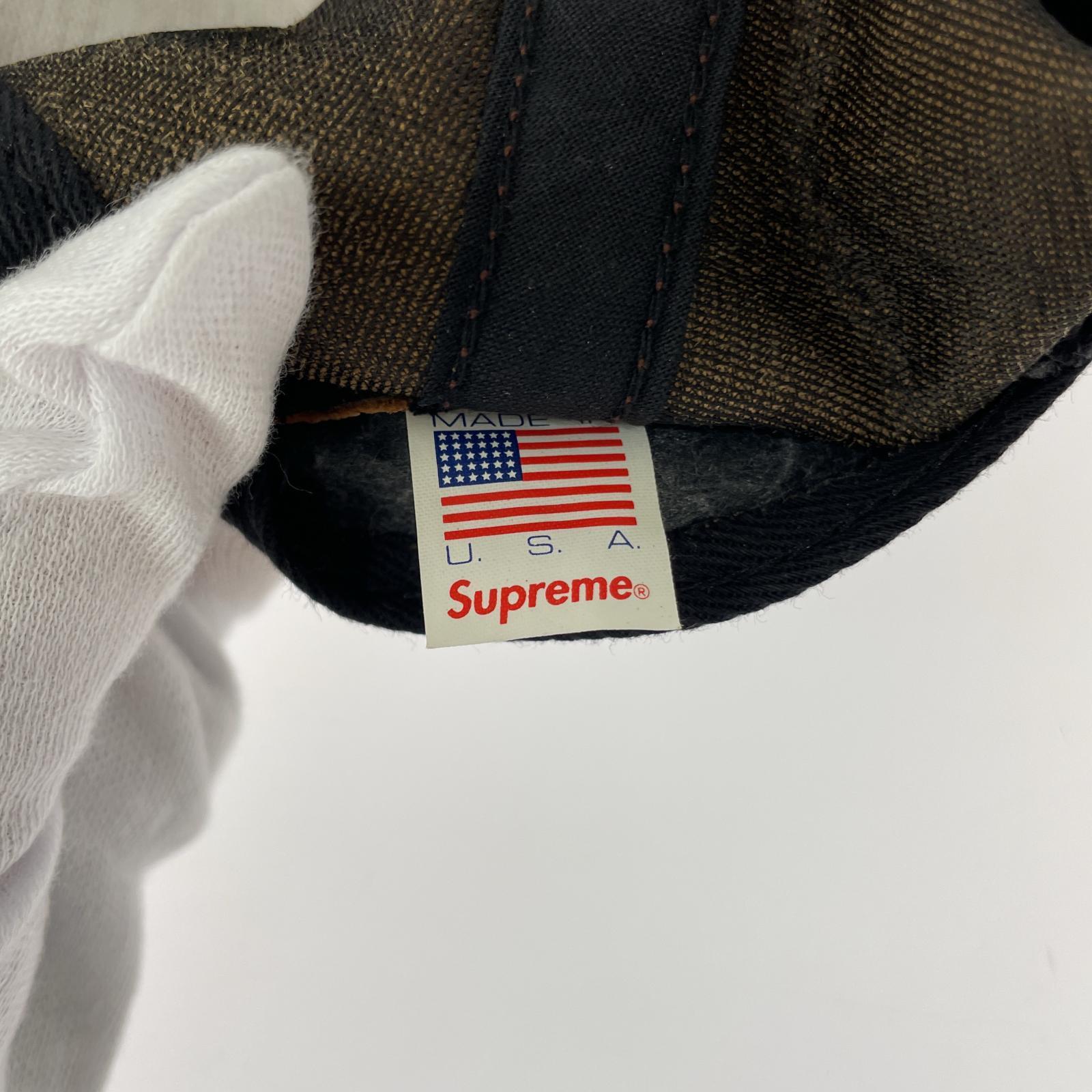 キャップ made in USA ブラウン