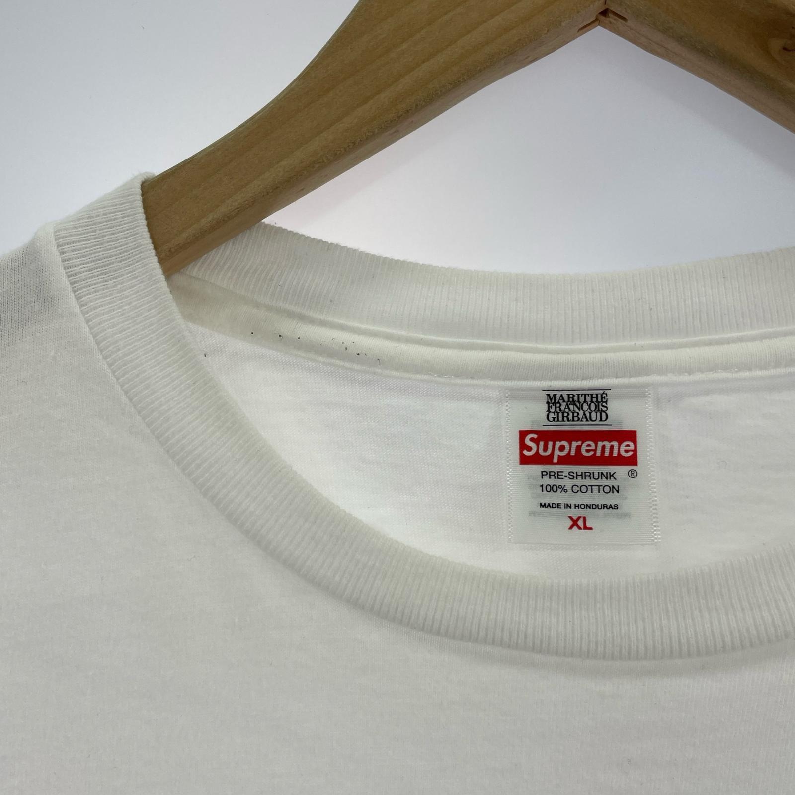 半袖Tシャツ 25SS Marithe+Francois Girbaud Tee ホワイト
