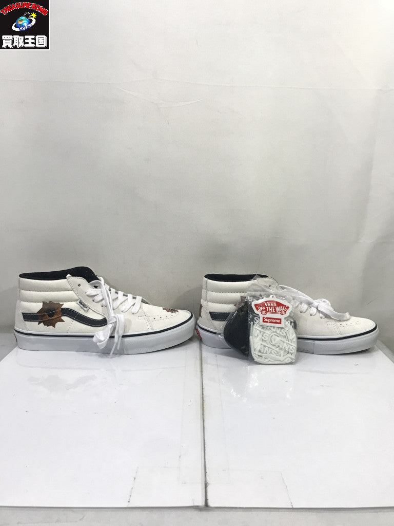 スニーカー ×VANS 25SS Nate Lowman Skate Grosso Mid