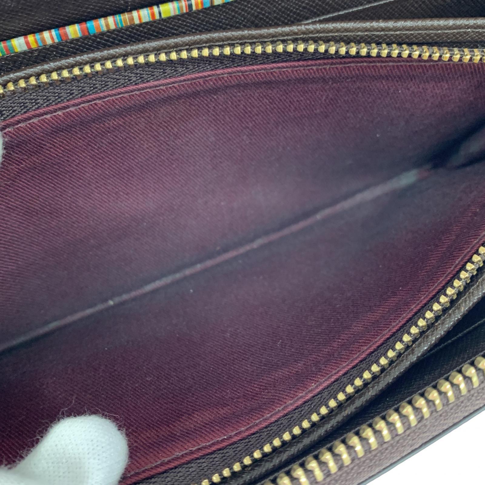 長財布 Paul Smith ラウンドファスナー 長財布 ブラウン
