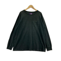 長袖Tシャツ 7oz/ L/S Pocket Tee ブラック