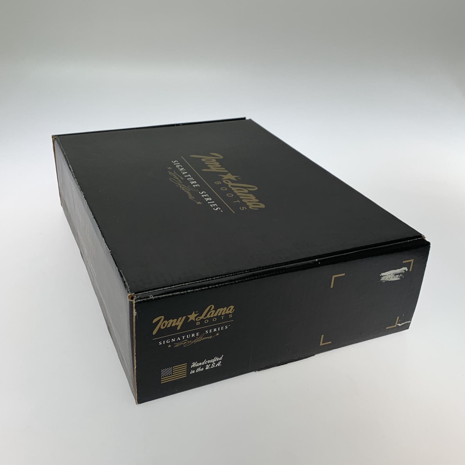 ブーツ TONY LAMA 100周年記念 LE130 ウエスタンブーツ(9D) ブラック