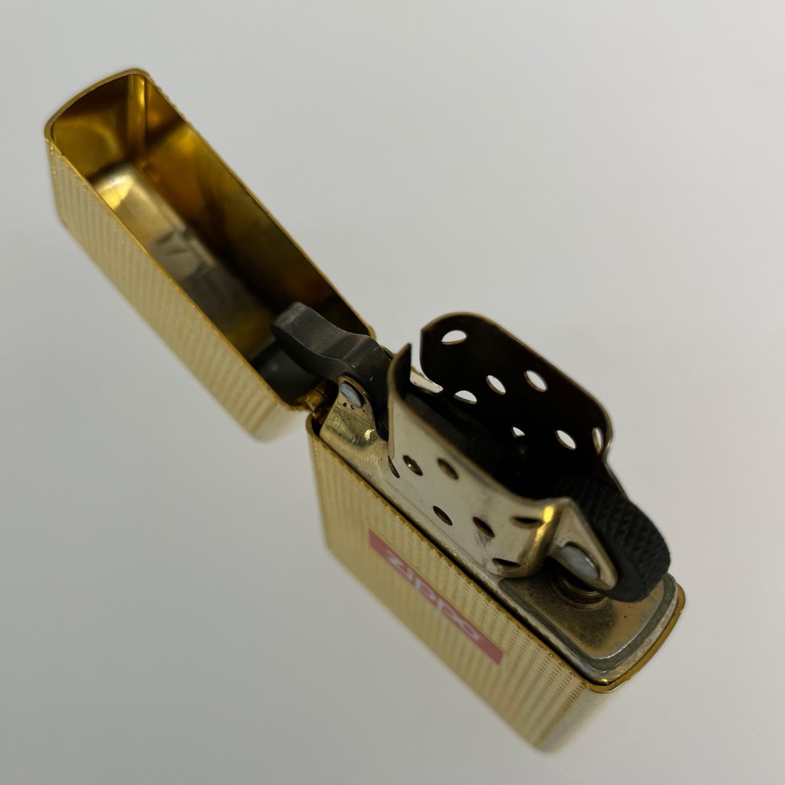 ライター Zippo/金 ゴールド