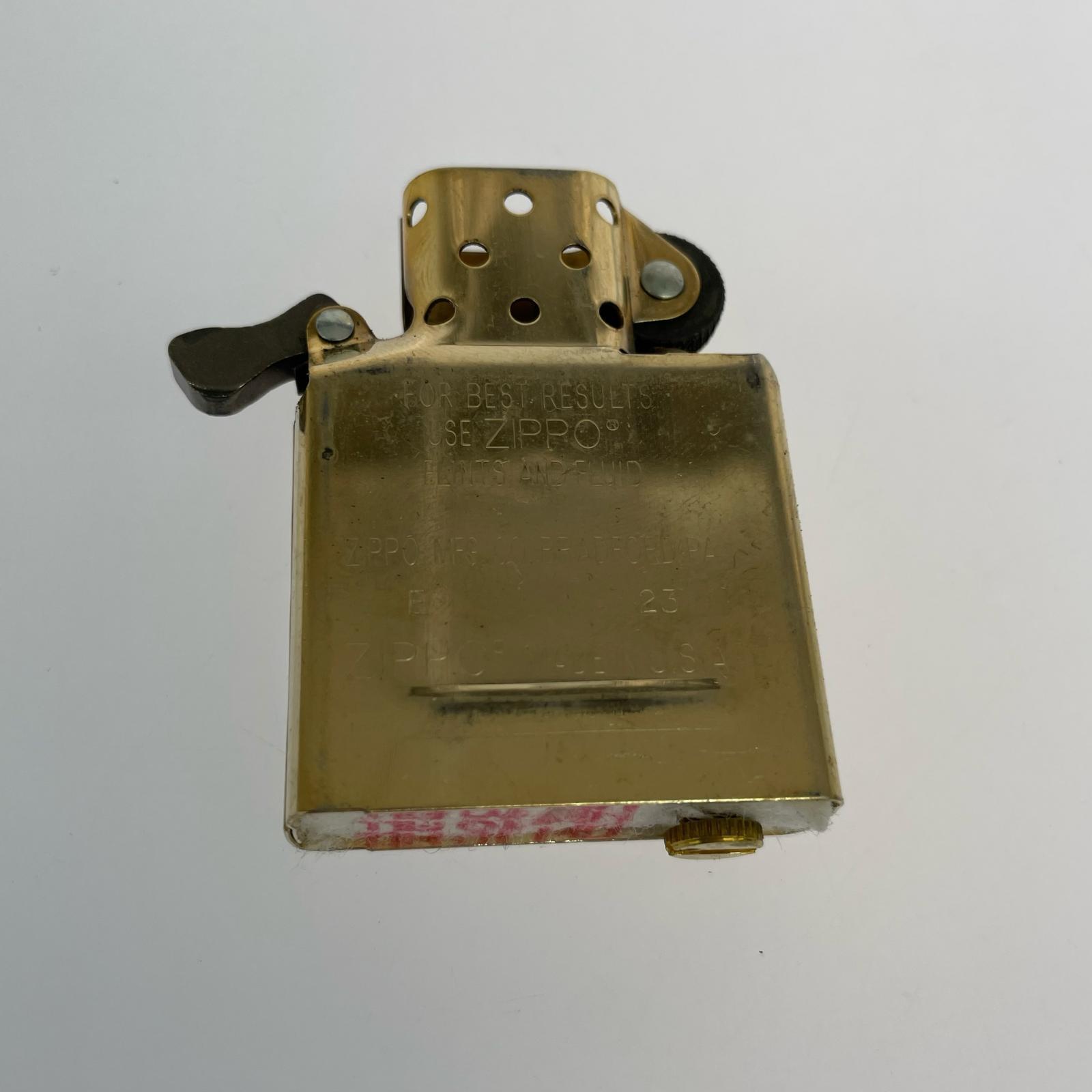 ライター Zippo/金 ゴールド