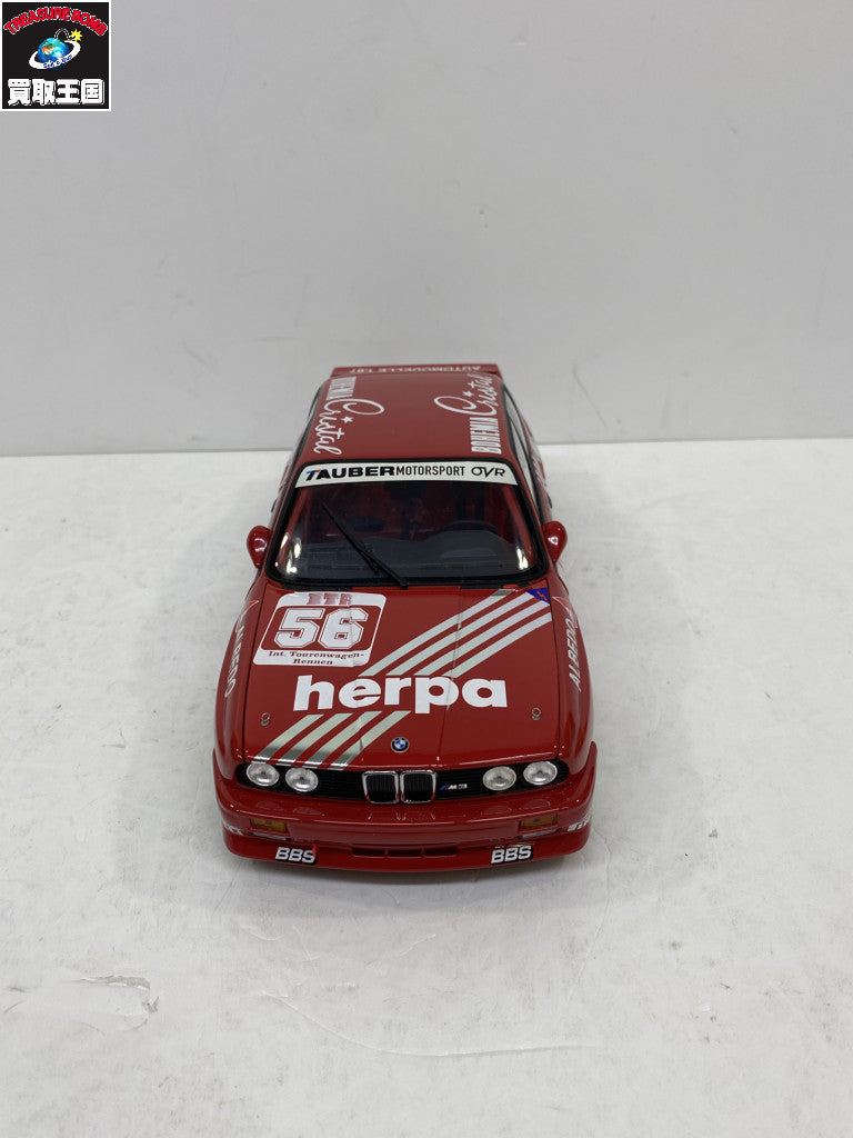 PMA 1/18 M3 TAUBER MOTOSPORT DTM 1988 スケールカー