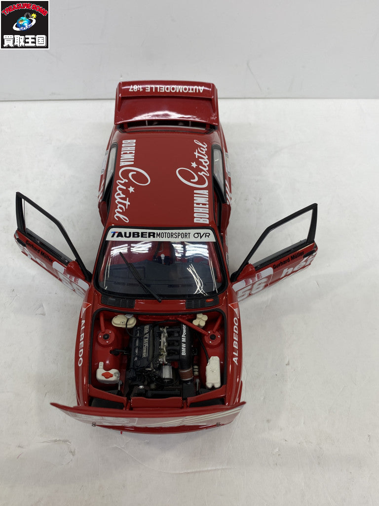 PMA 1/18 M3 TAUBER MOTOSPORT DTM 1988 スケールカー