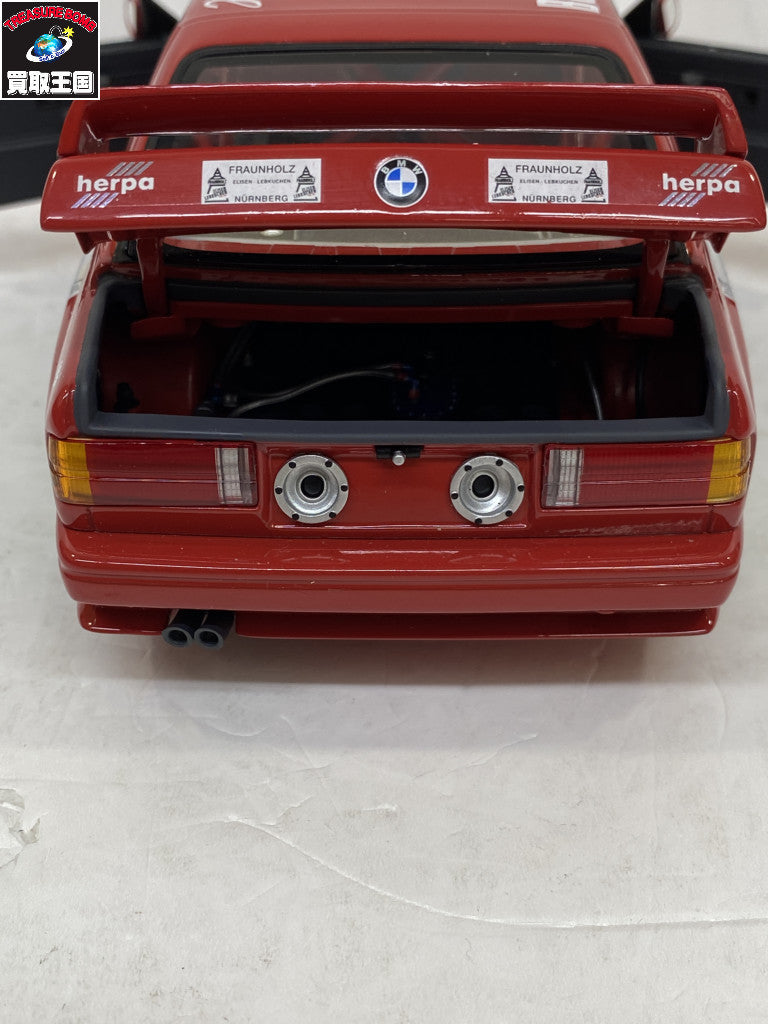 PMA 1/18 M3 TAUBER MOTOSPORT DTM 1988 スケールカー