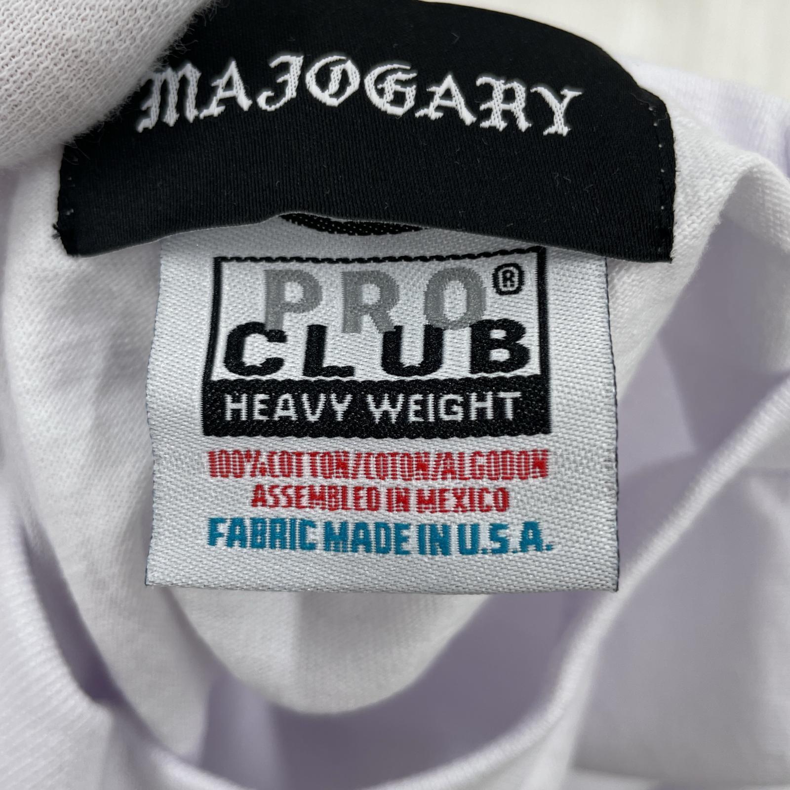 長袖Tシャツ ×PRO CLUB FuckYou&Co ホワイト ホワイト