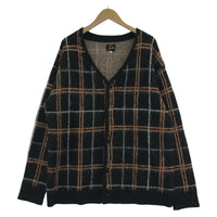 カーディガン ×LOFTMAN モヘア チェック L L
