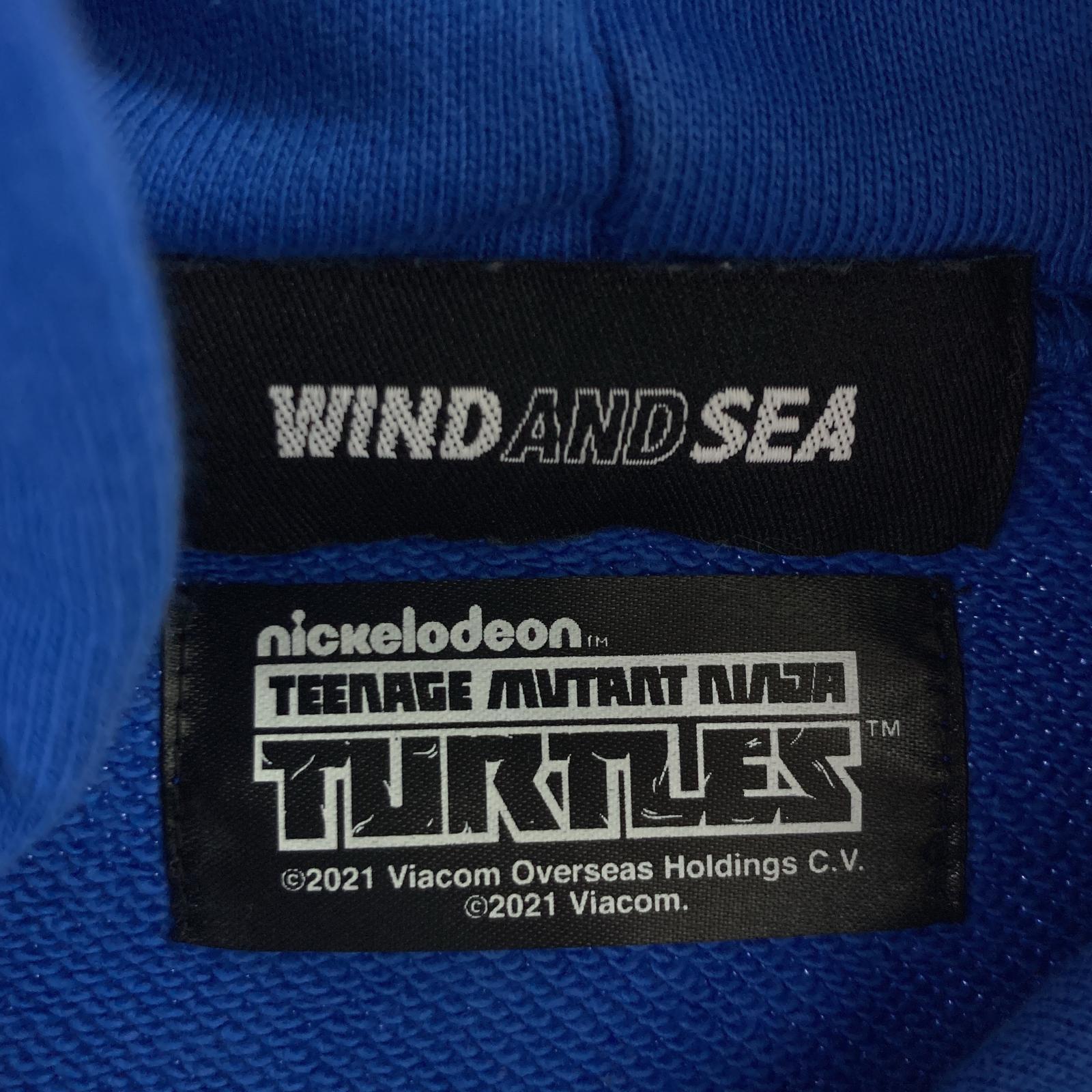 パーカー UTANT TURTLES パーカー S S ブルー