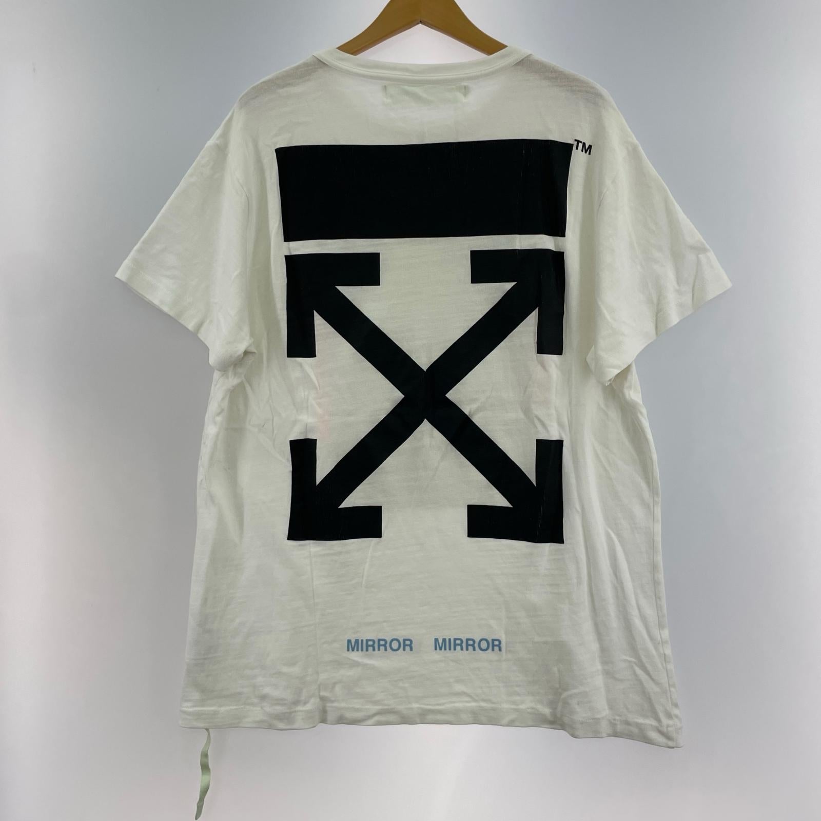 半袖Tシャツ MIRROR Tee/WHITE/汚れ有 M ホワイト