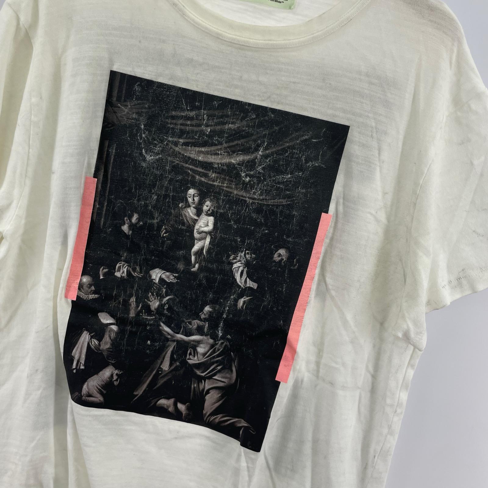 半袖Tシャツ MIRROR Tee/WHITE/汚れ有 M ホワイト