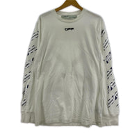 長袖Tシャツ WHITE L ホワイト