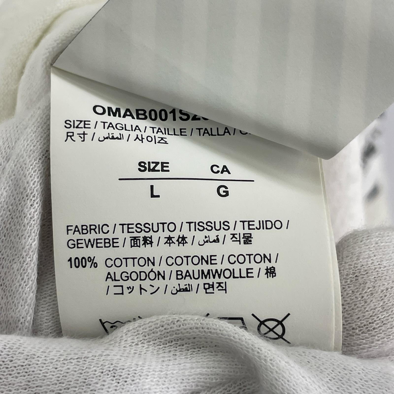 長袖Tシャツ WHITE L ホワイト