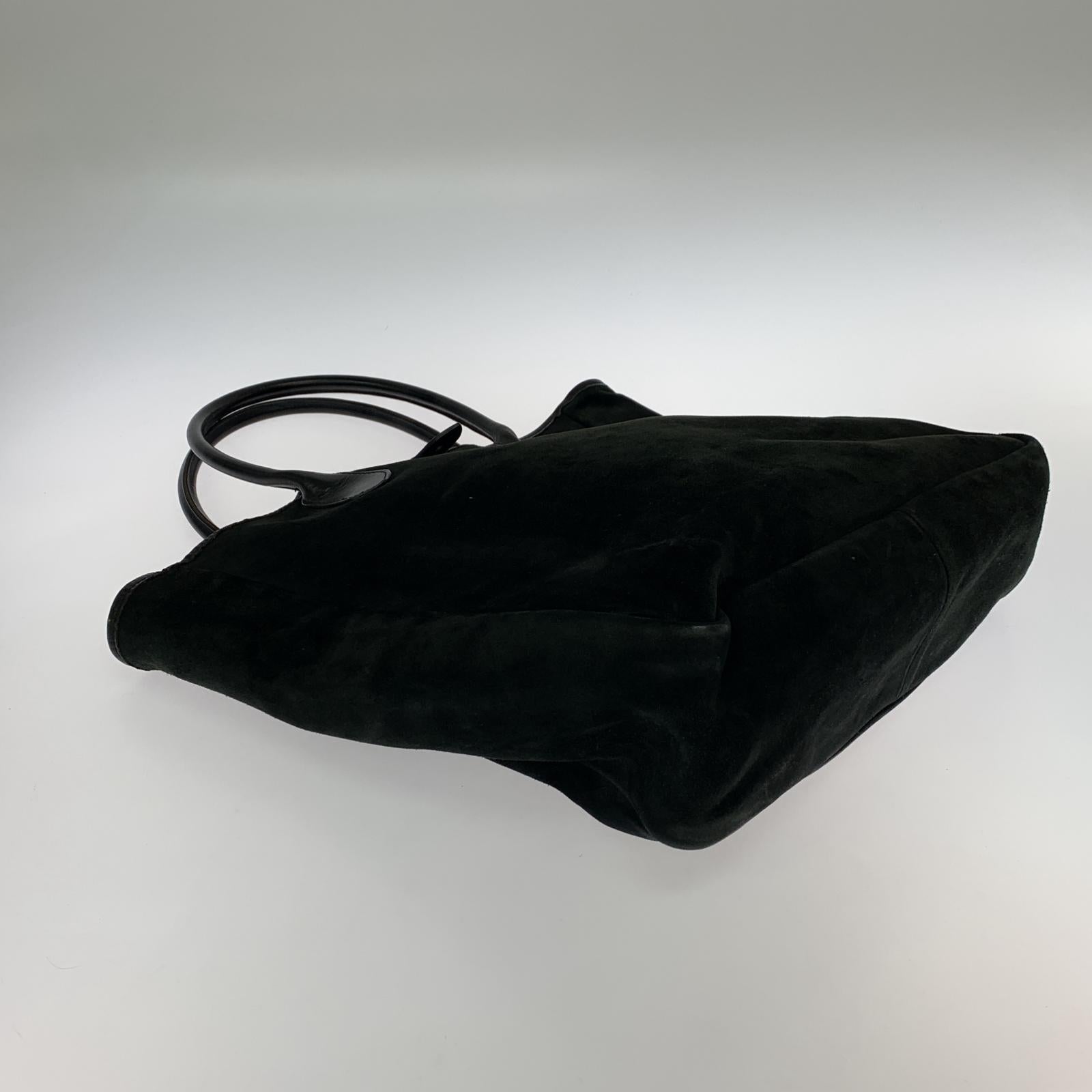 その他バッグ スエードトートバッグ BLK ブラック