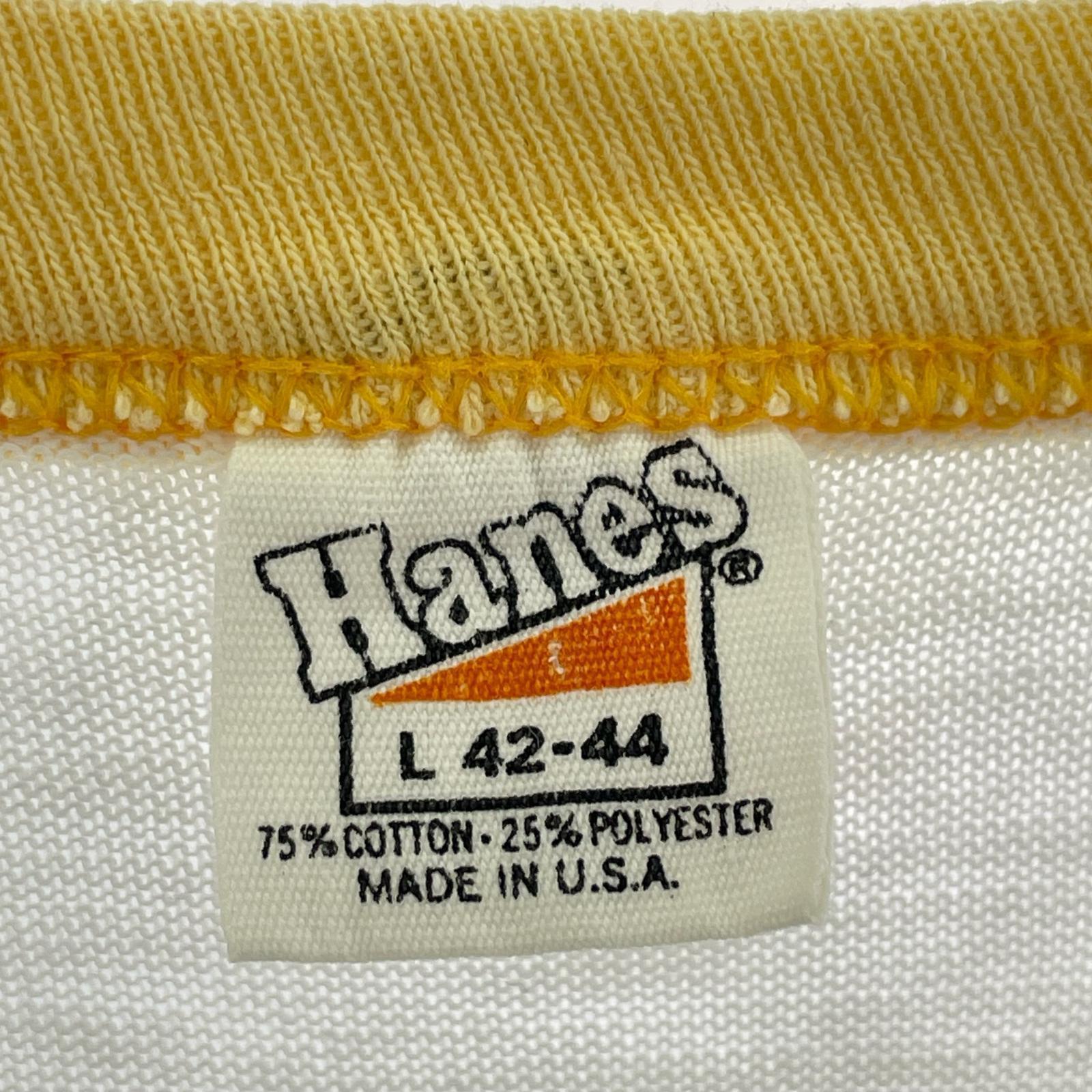 半袖Tシャツ HANES 70S HOT STUFF TEE (L) L ホワイト