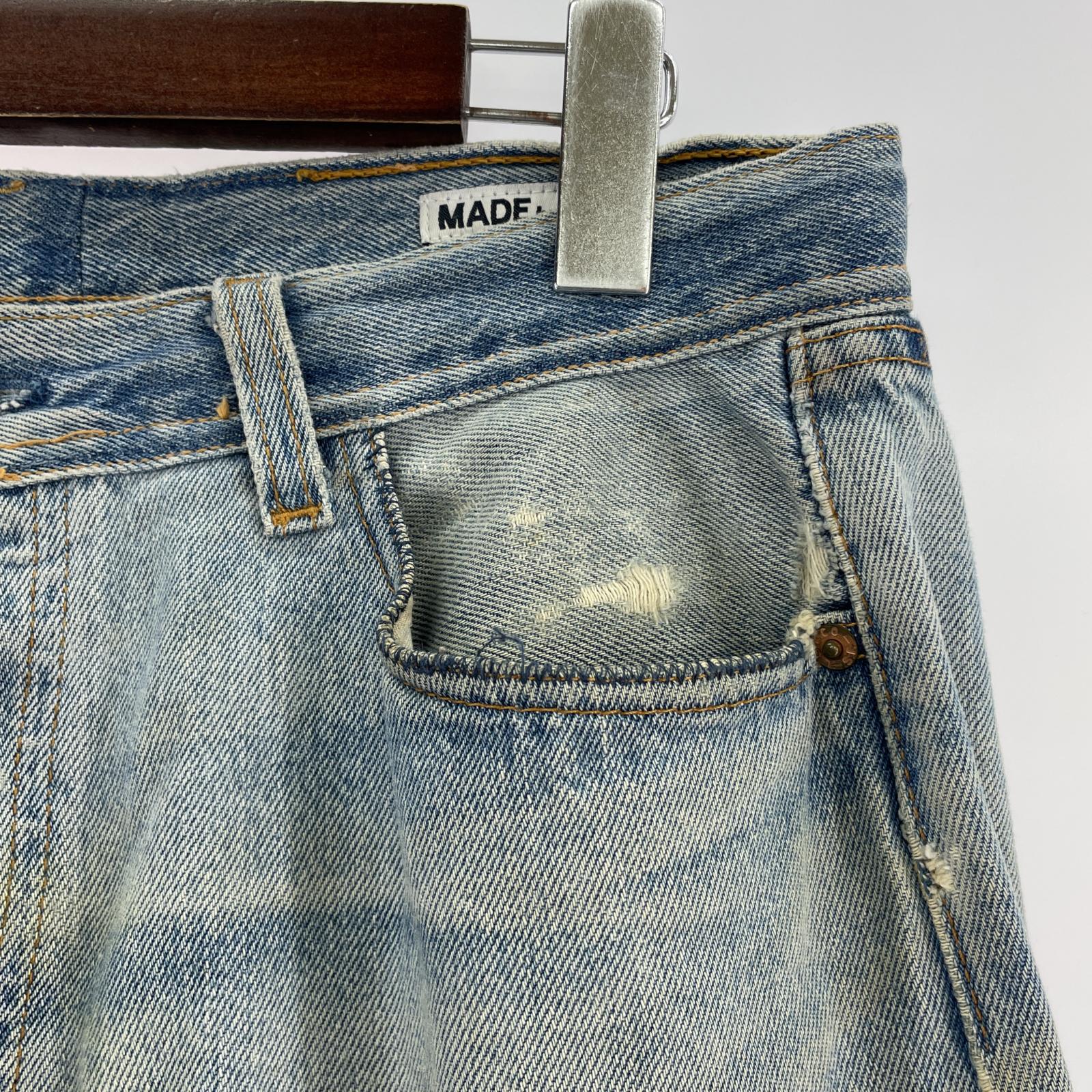 デニムパンツ SUNNYSIDEUP Levi's S ブルー