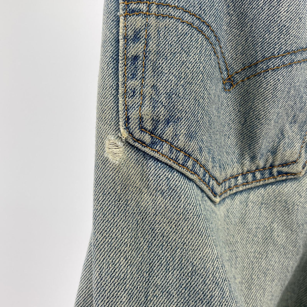 デニムパンツ SUNNYSIDEUP Levi's S ブルー