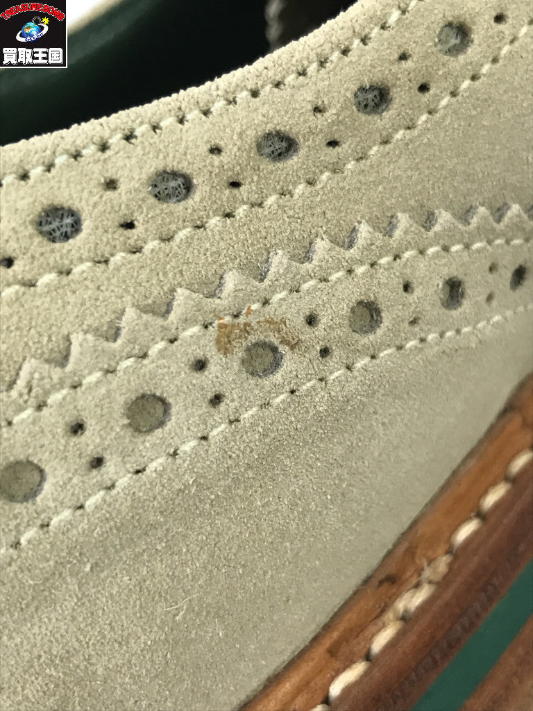 ブーツ KESWICK スエード ウイングチップシューズ size 8