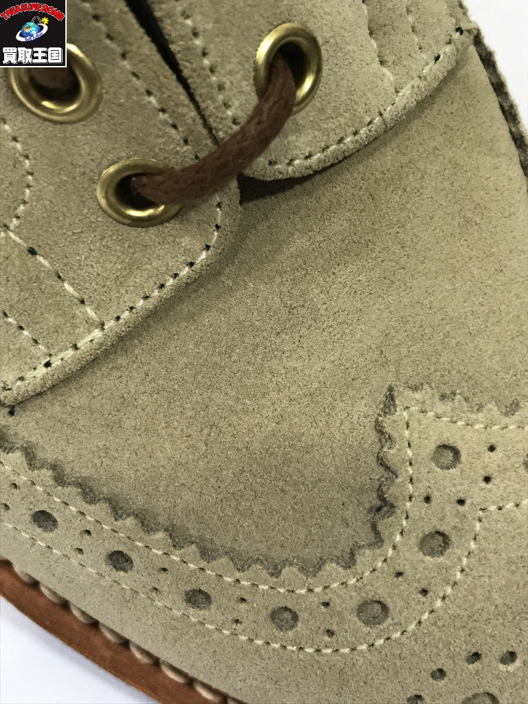 ブーツ KESWICK スエード ウイングチップシューズ size 8