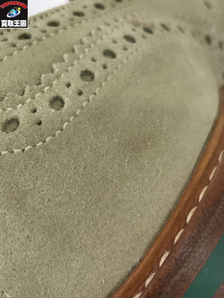 ブーツ KESWICK スエード ウイングチップシューズ size 8