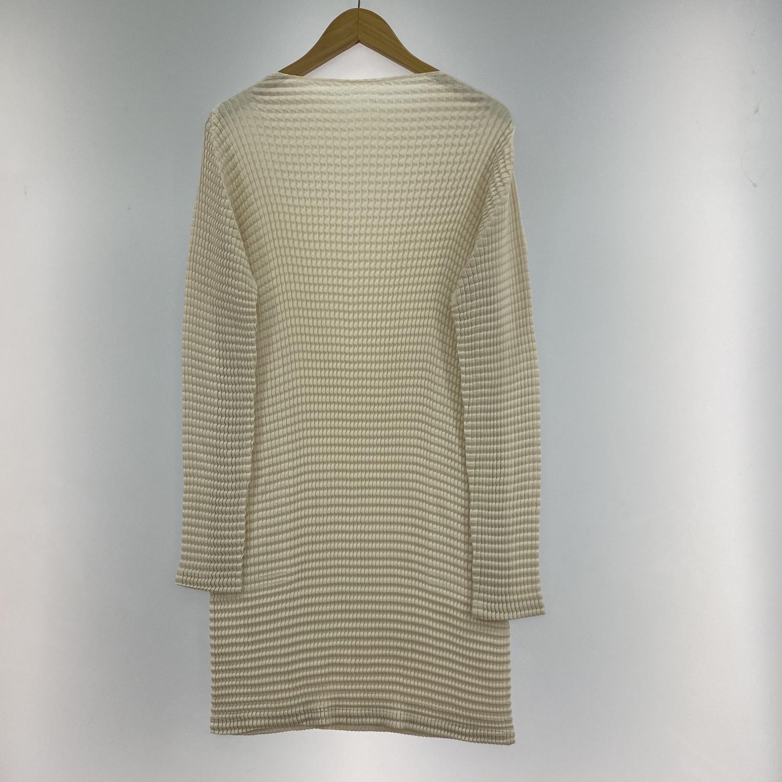 ワンピース ISSEY MIYAKE プリーツワンピース 2 アイボリー