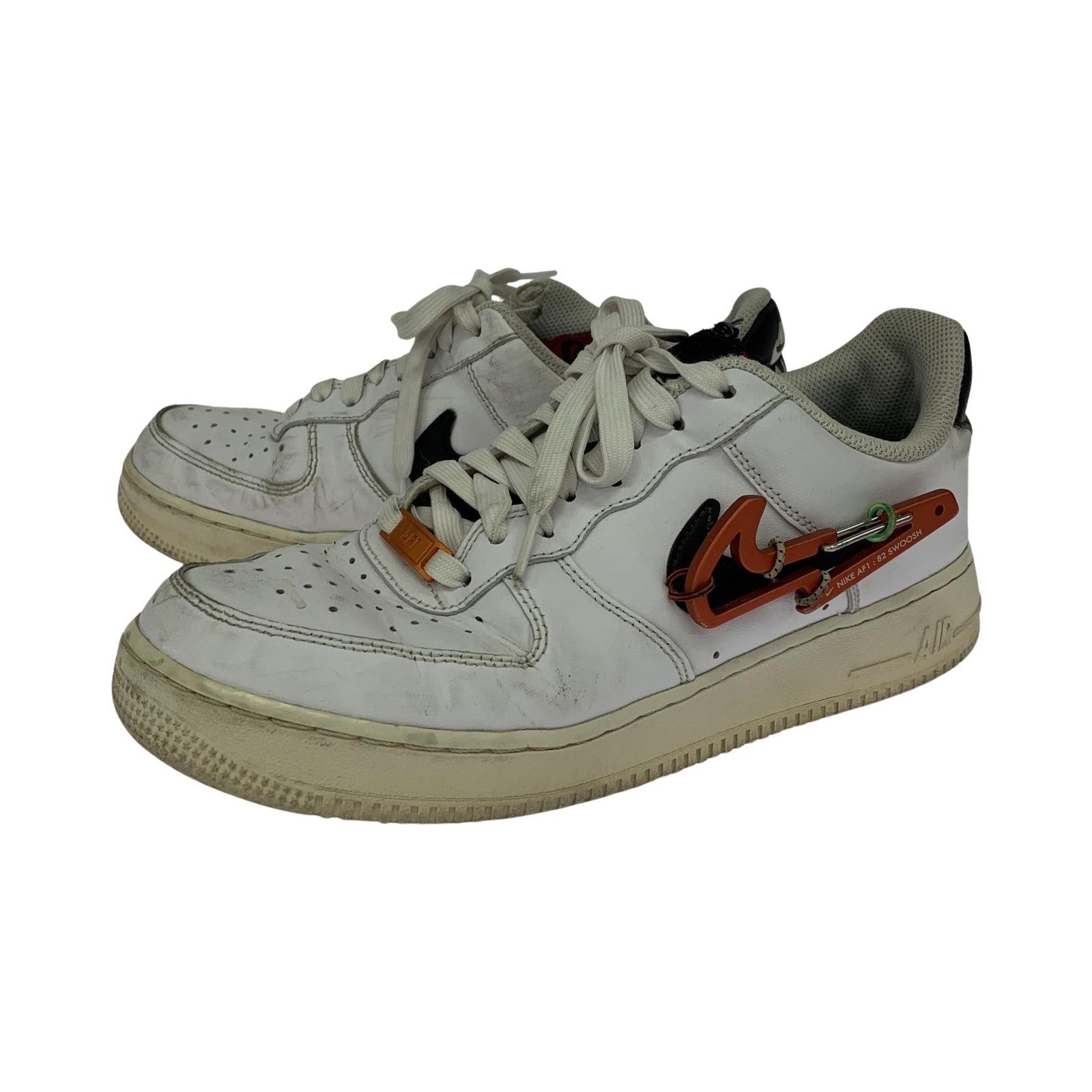 スニーカー Air Force 1 Low Premium Karabiner Swoosh 26cm (US8 UK7 1/2 EU42) ホワイト