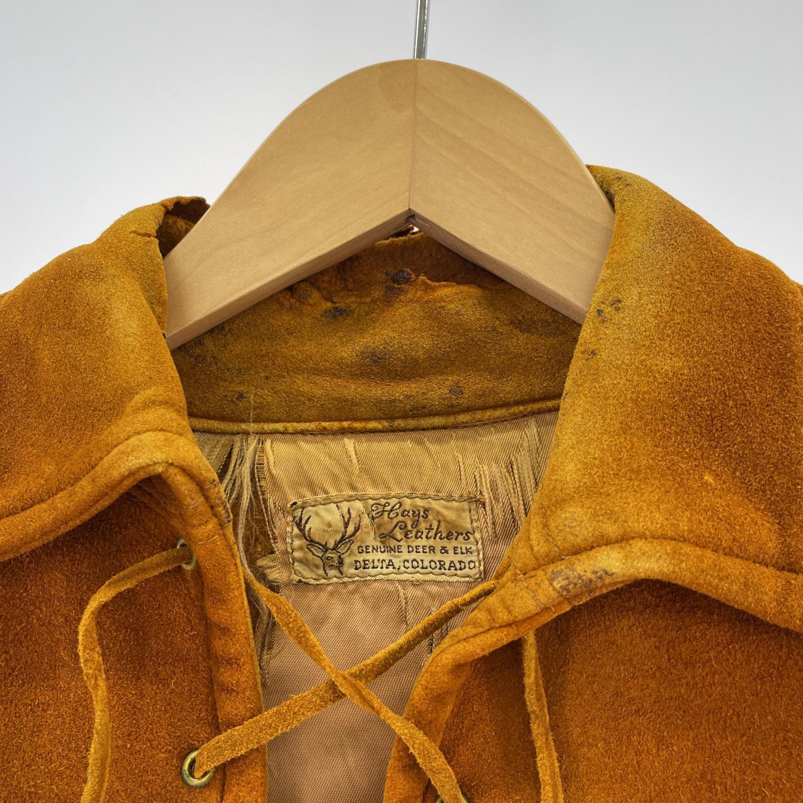 ジャケット Hays Leather レザージャケット BRW ブラウン