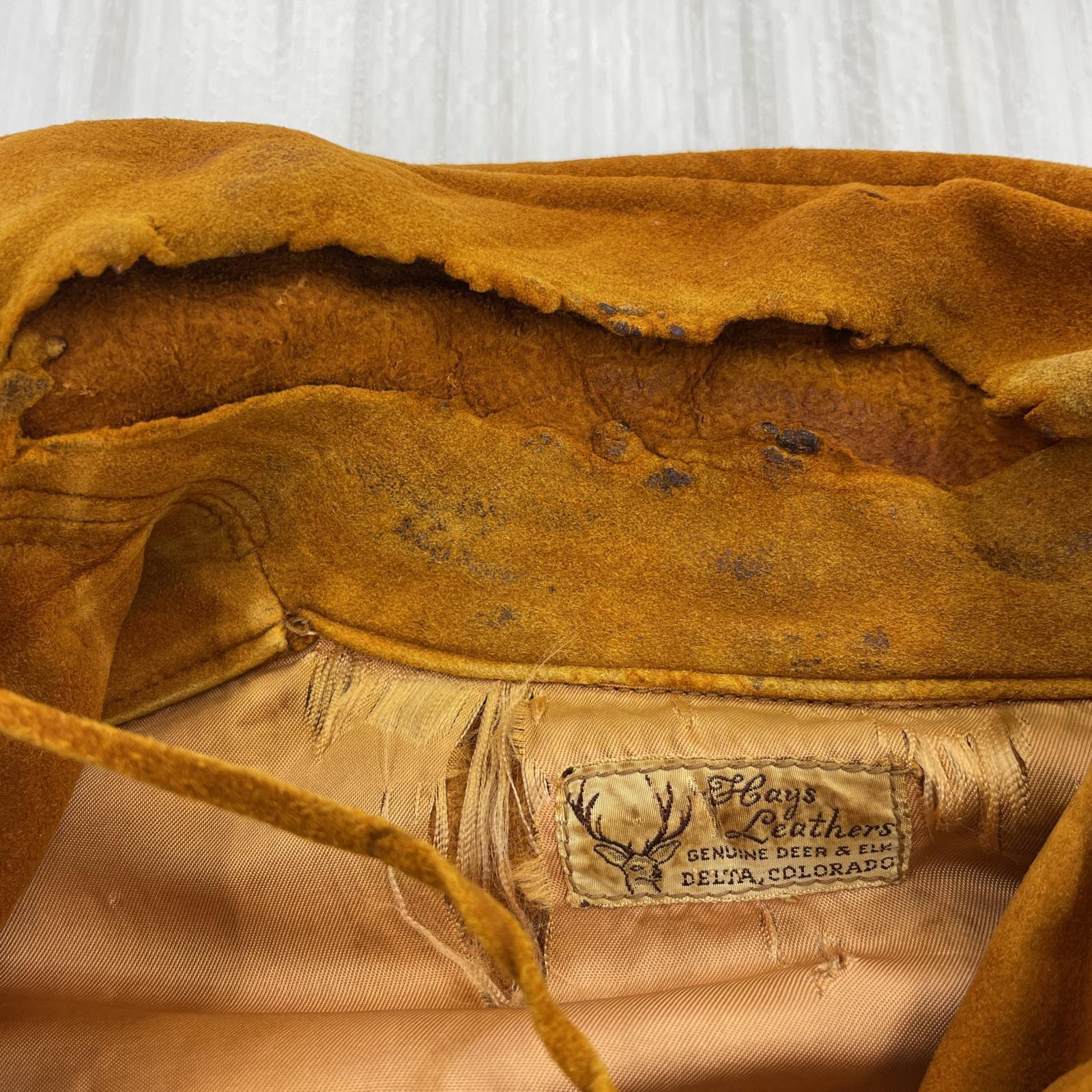 ジャケット Hays Leather レザージャケット BRW ブラウン