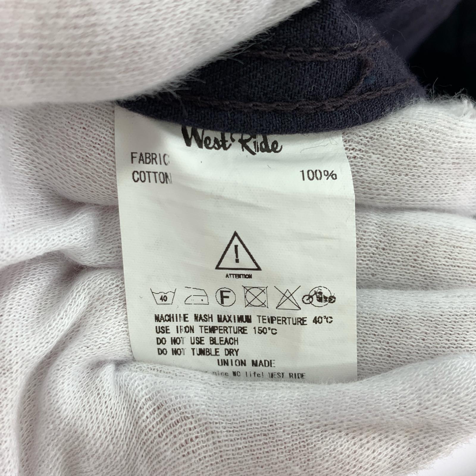 ジャケット WEST RIDE USMC W-44 CUSTOM JACKET 紺 (M) 38 ブラック