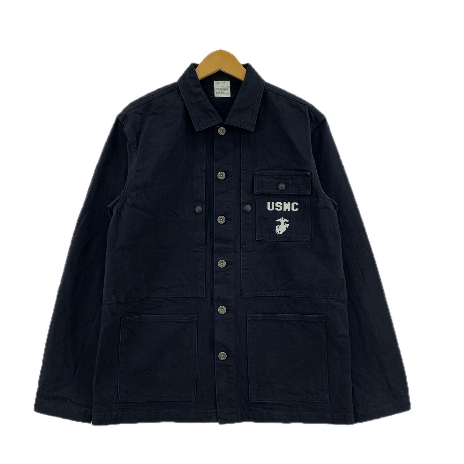 ジャケット WEST RIDE USMC W-44 CUSTOM JACKET 紺 (M) 38 ブラック