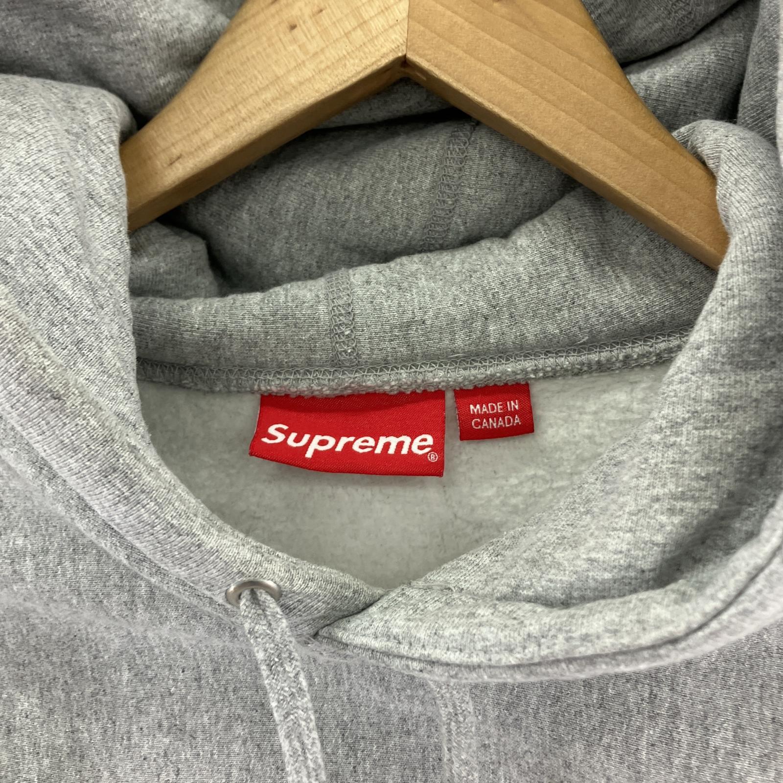 パーカー 21AW Logo Split Hooded Sweatshirt グレー M グレー