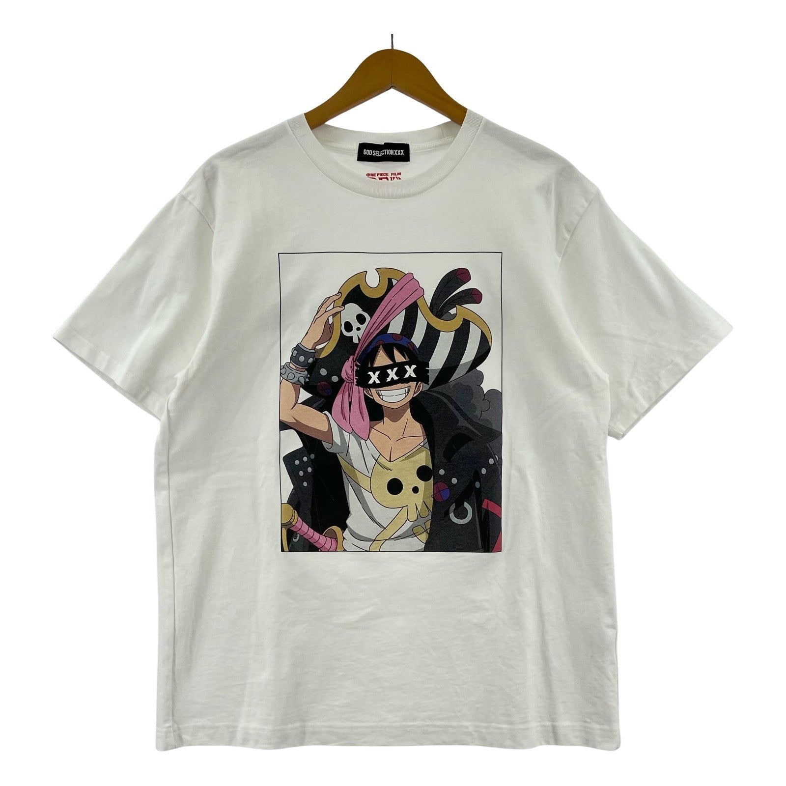半袖Tシャツ ワンピース RED ホワイト S ホワイト