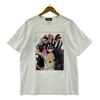 半袖Tシャツ ワンピース RED ホワイト S ホワイト