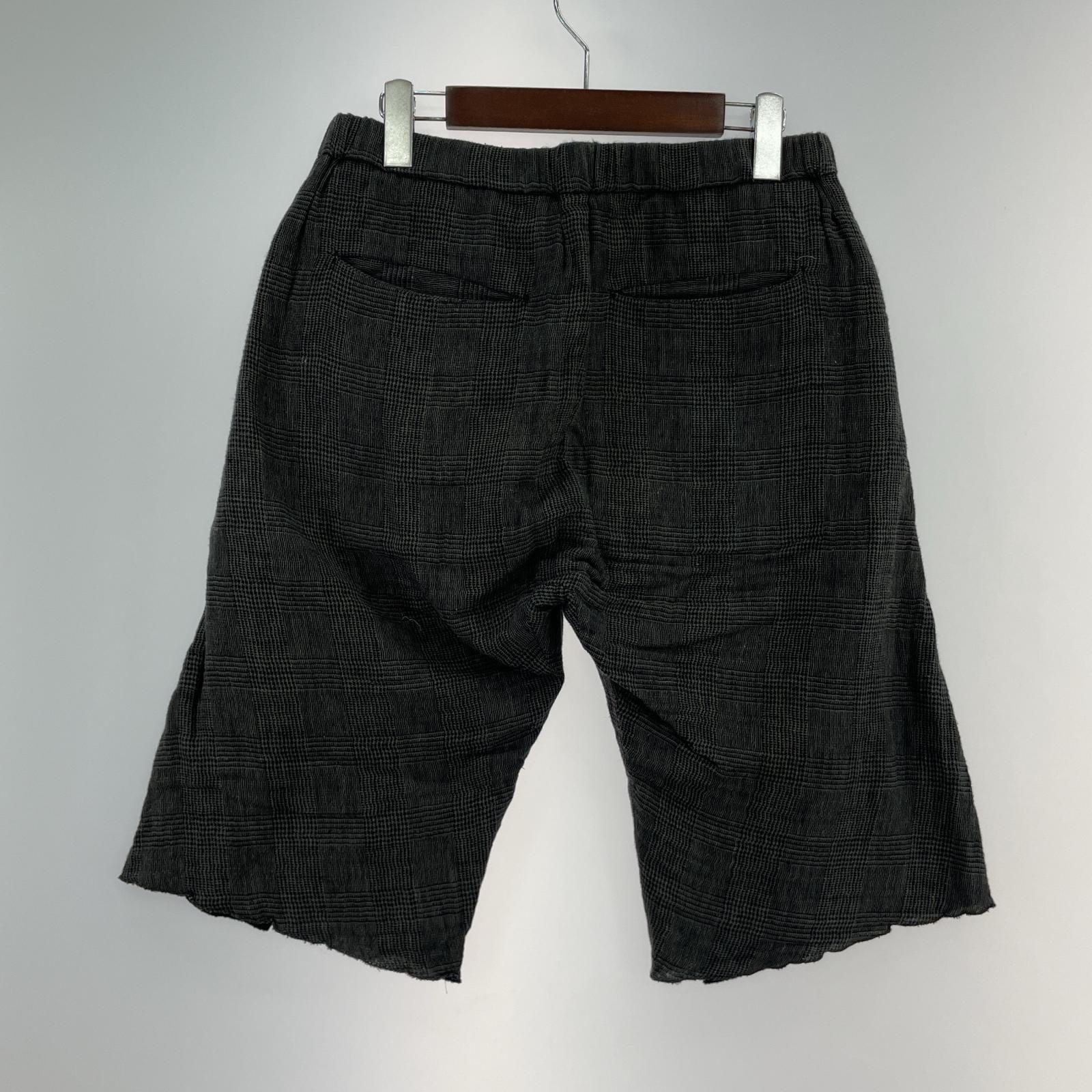 ショートパンツ Individual Sentiments チェック グレー 2 2 ブラック