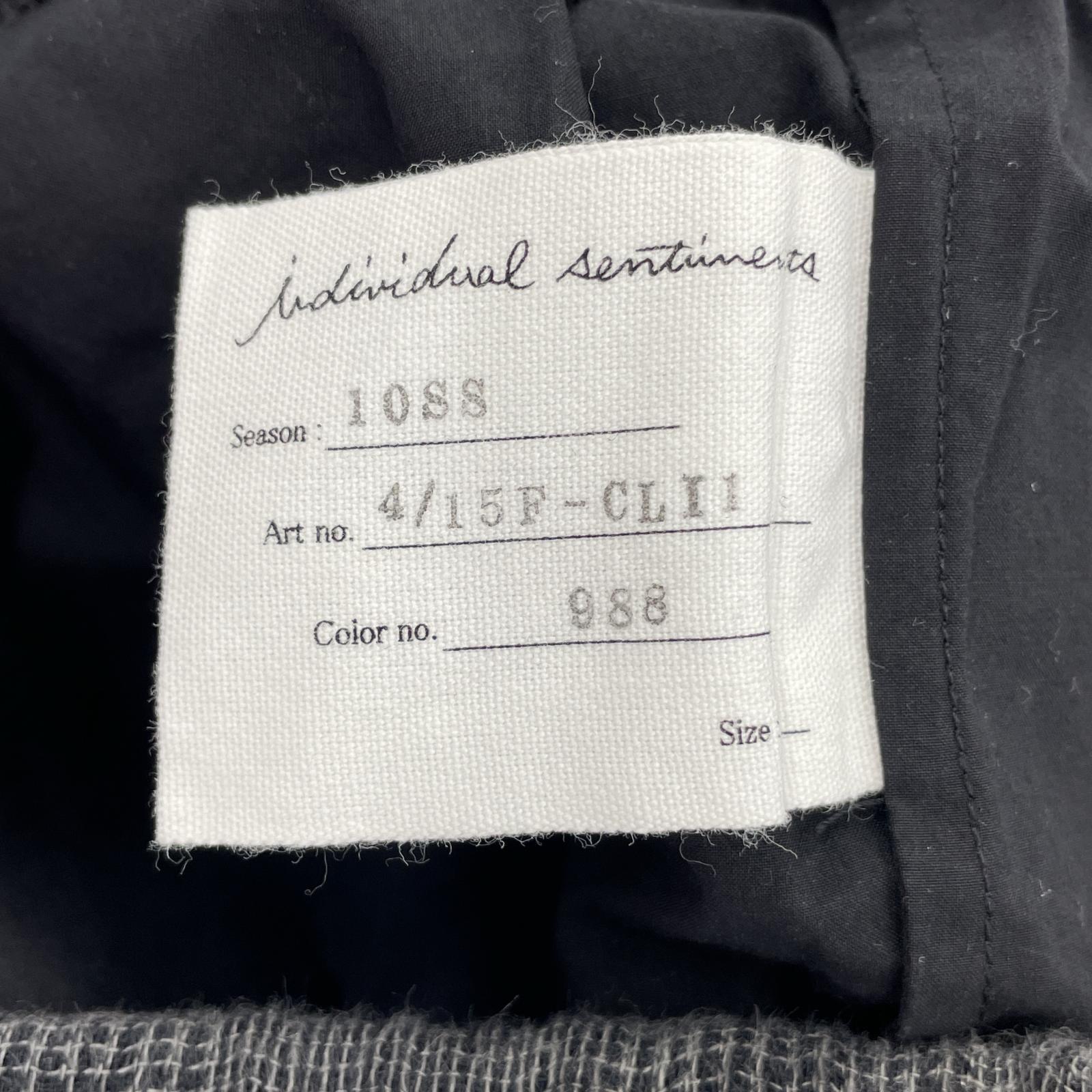 ショートパンツ Individual Sentiments チェック グレー 2 2 ブラック