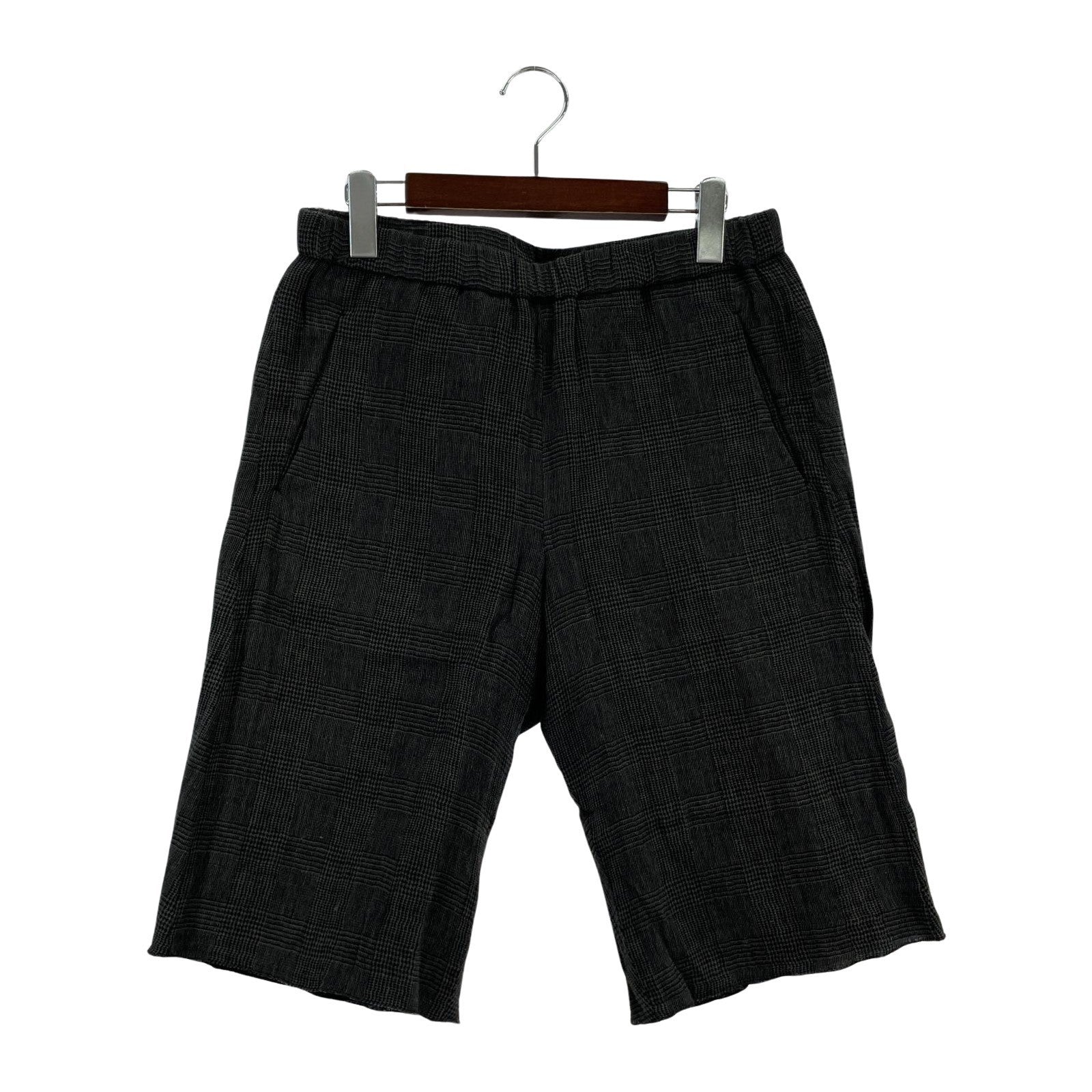 ショートパンツ Individual Sentiments チェック グレー 2 2 ブラック