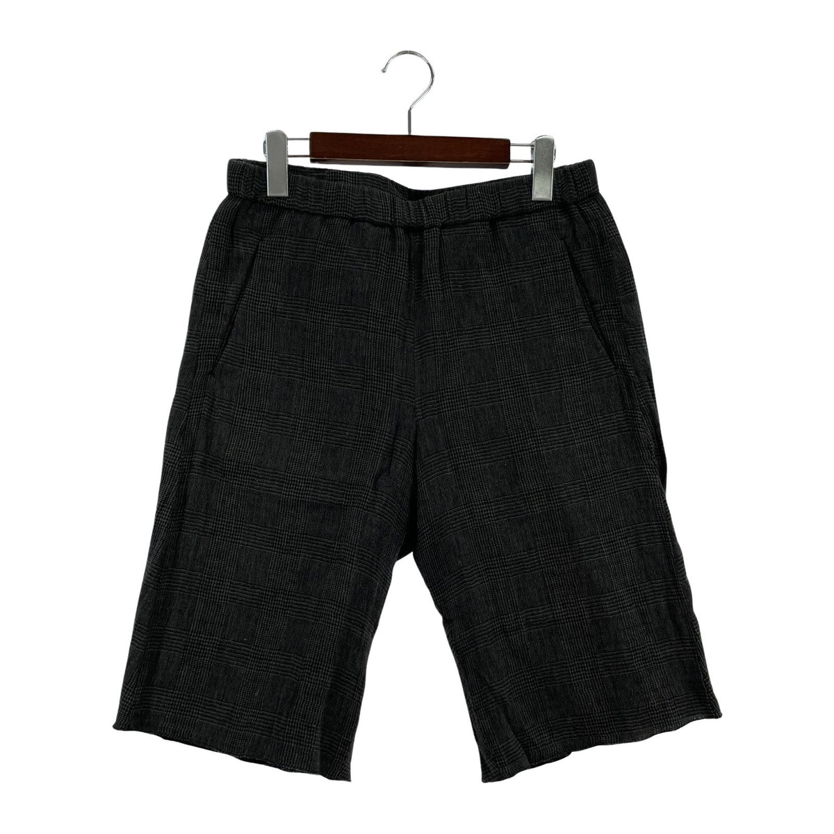 ショートパンツ Individual Sentiments チェック グレー 2 2 ブラック