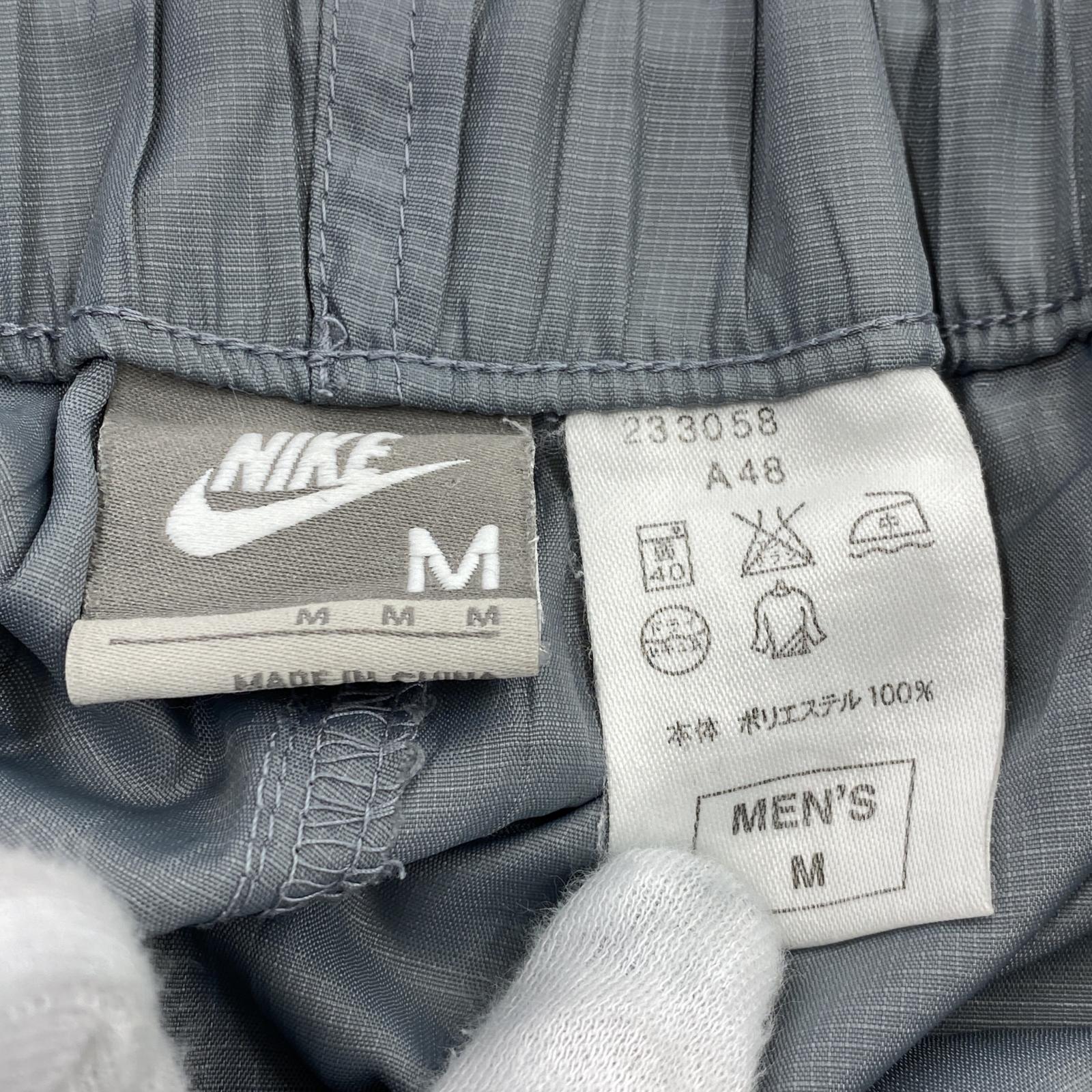 パンツ 00s ナイロンカーゴパンツ グレー M グレー