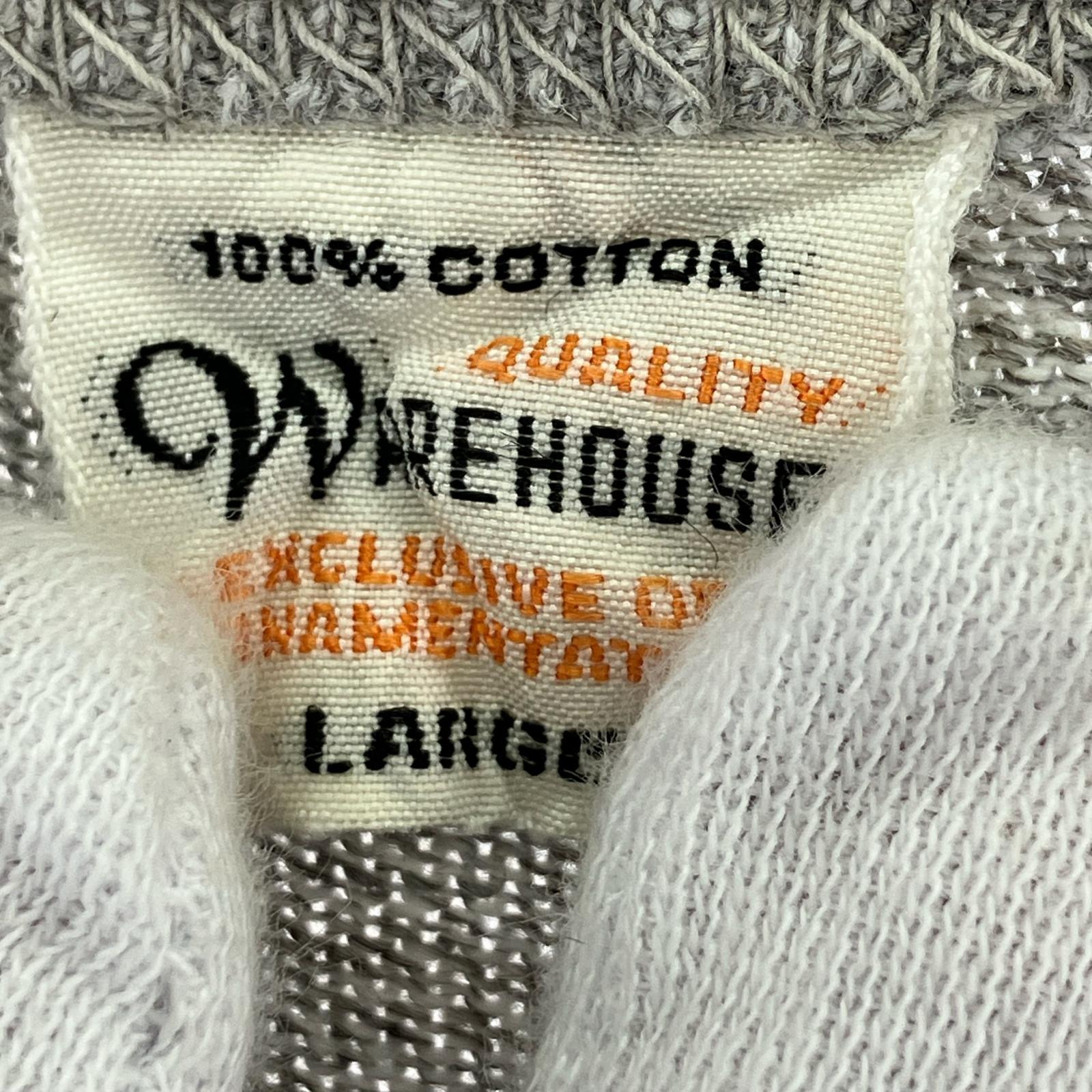 長袖Tシャツ 霜降り フェルト グレー L L グレー