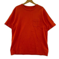半袖Tシャツ HVY POCKET CREW(XL) オレンジ