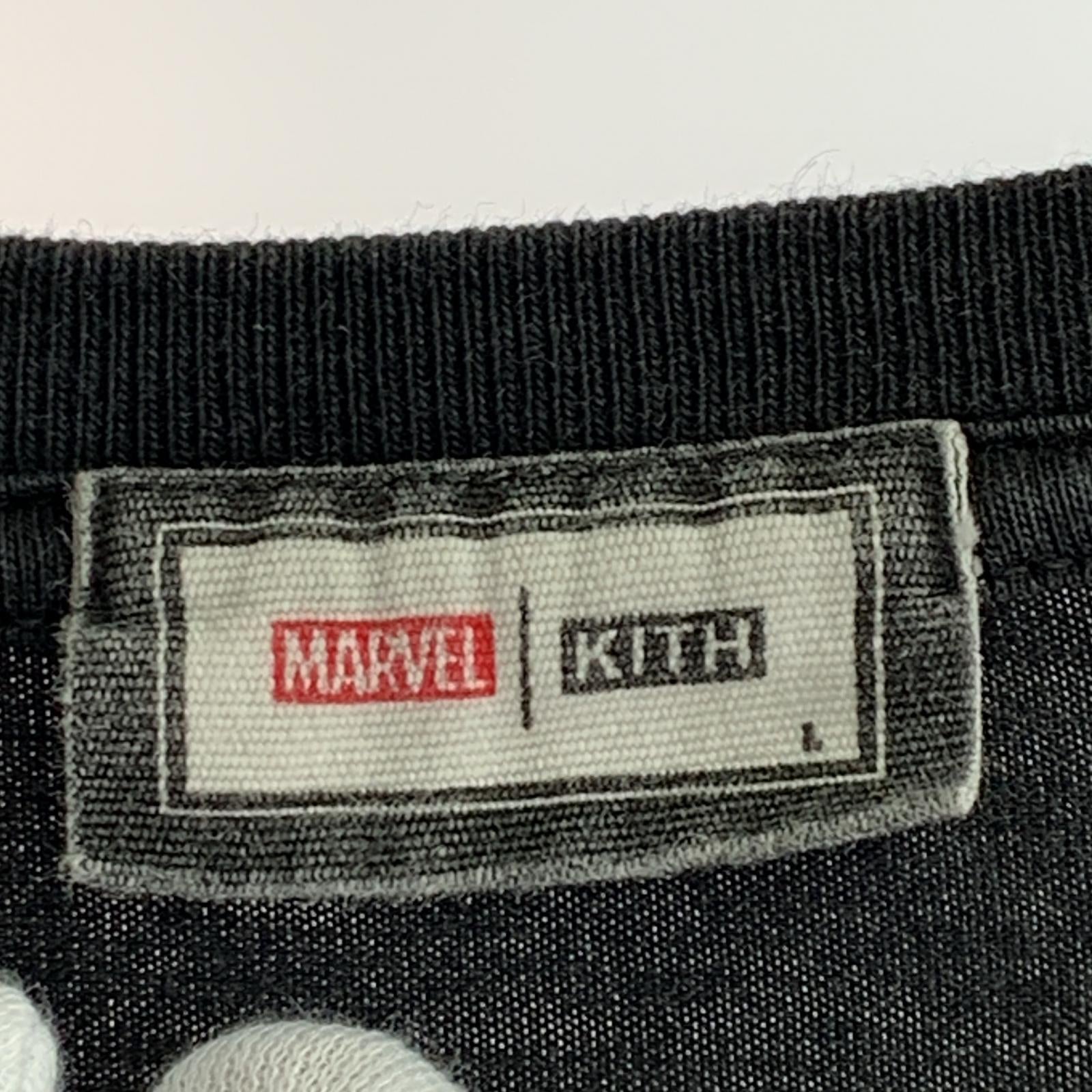 半袖Tシャツ × MARVEL Infinity Vintage Tee BLK L ブラック