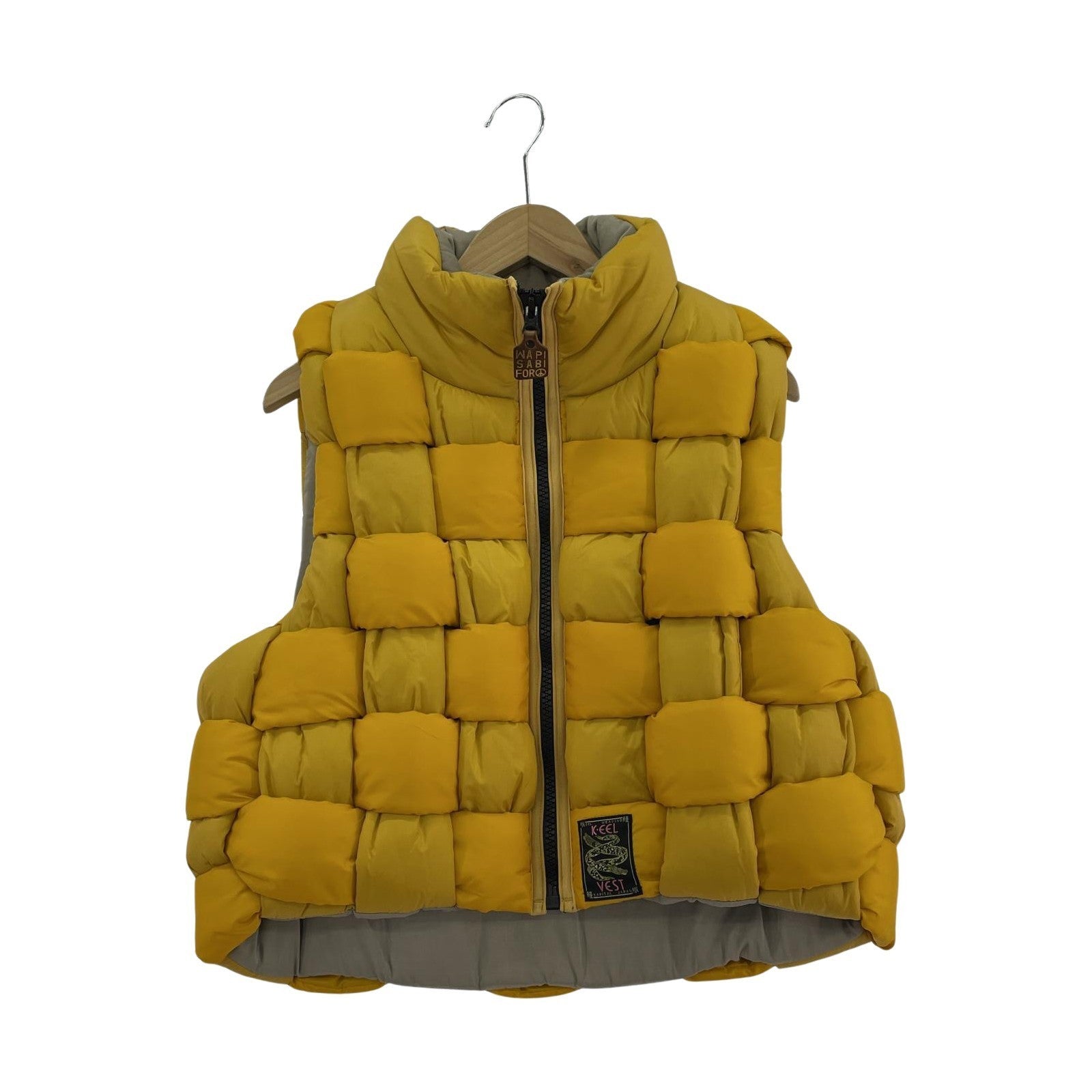 ジャケット KAPITAL Nylon Diet KEEL Weaving Vest K2209SJ027 黄 (ONE SIZE) イエロー