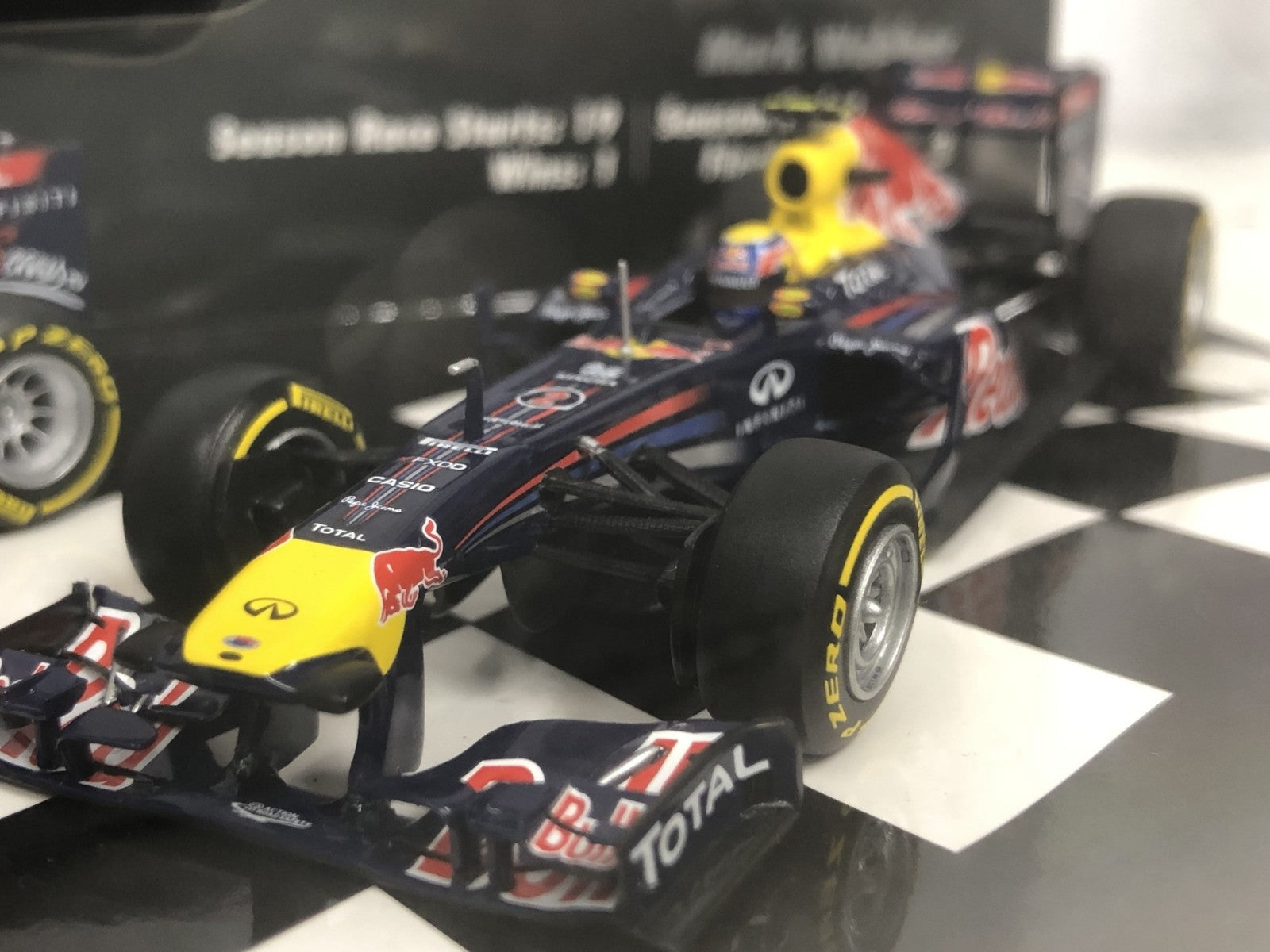 ミニチャンプス 1/43 2011 F1 レッドブルレーシング セット スケールカー