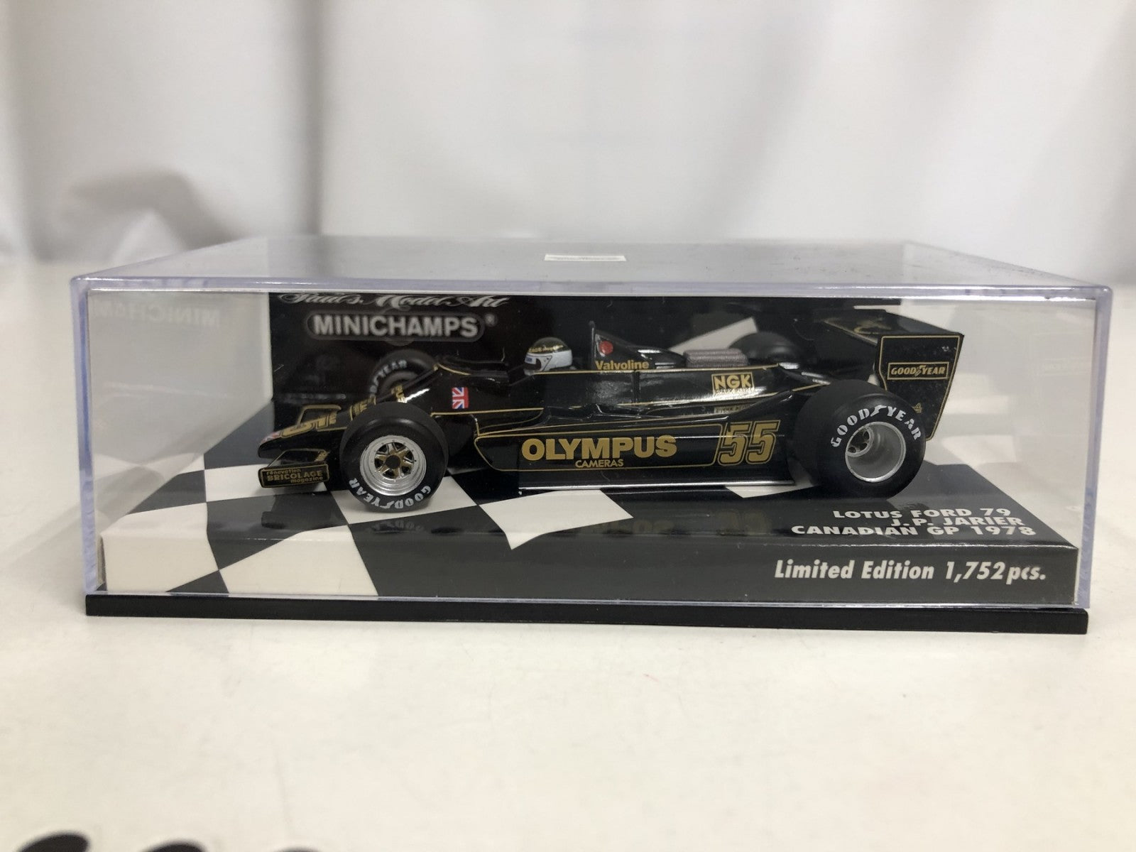ミニチャンプス 1/43 ロータス フォード79 1978 スケールカー